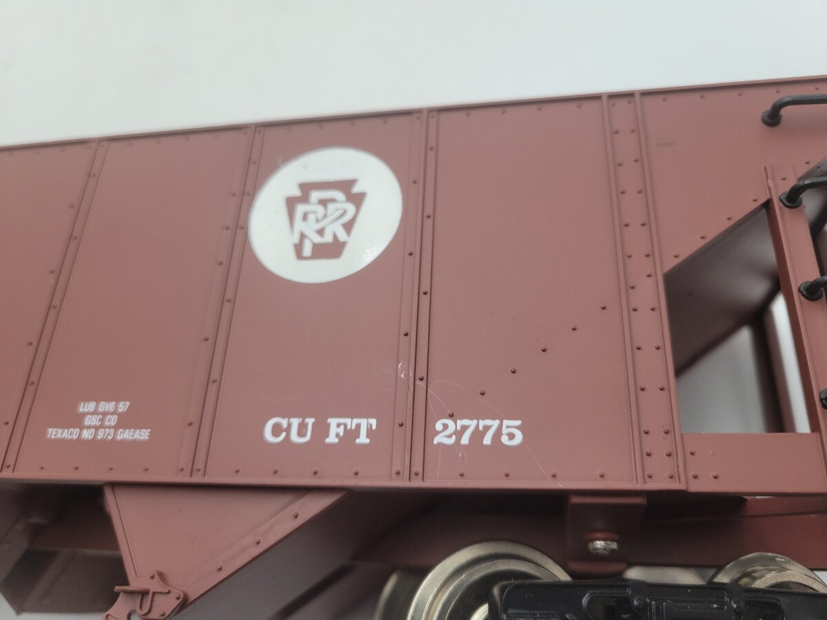 Bachmann 98214 G Pennsylvania 3 Bay Hopper w/ Coal Load- Metal Wheels #675345 EX/Box