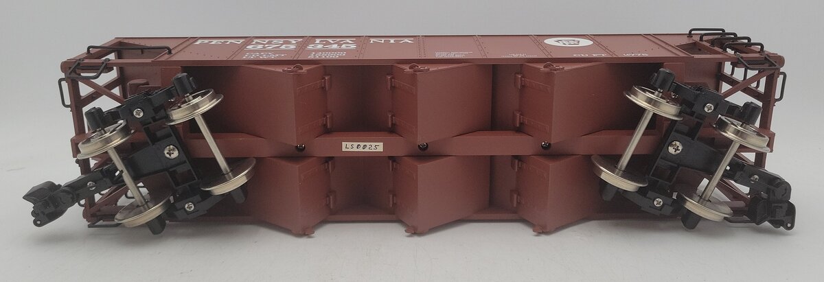 Bachmann 98214 G Pennsylvania 3 Bay Hopper w/ Coal Load- Metal Wheels #675345 EX/Box