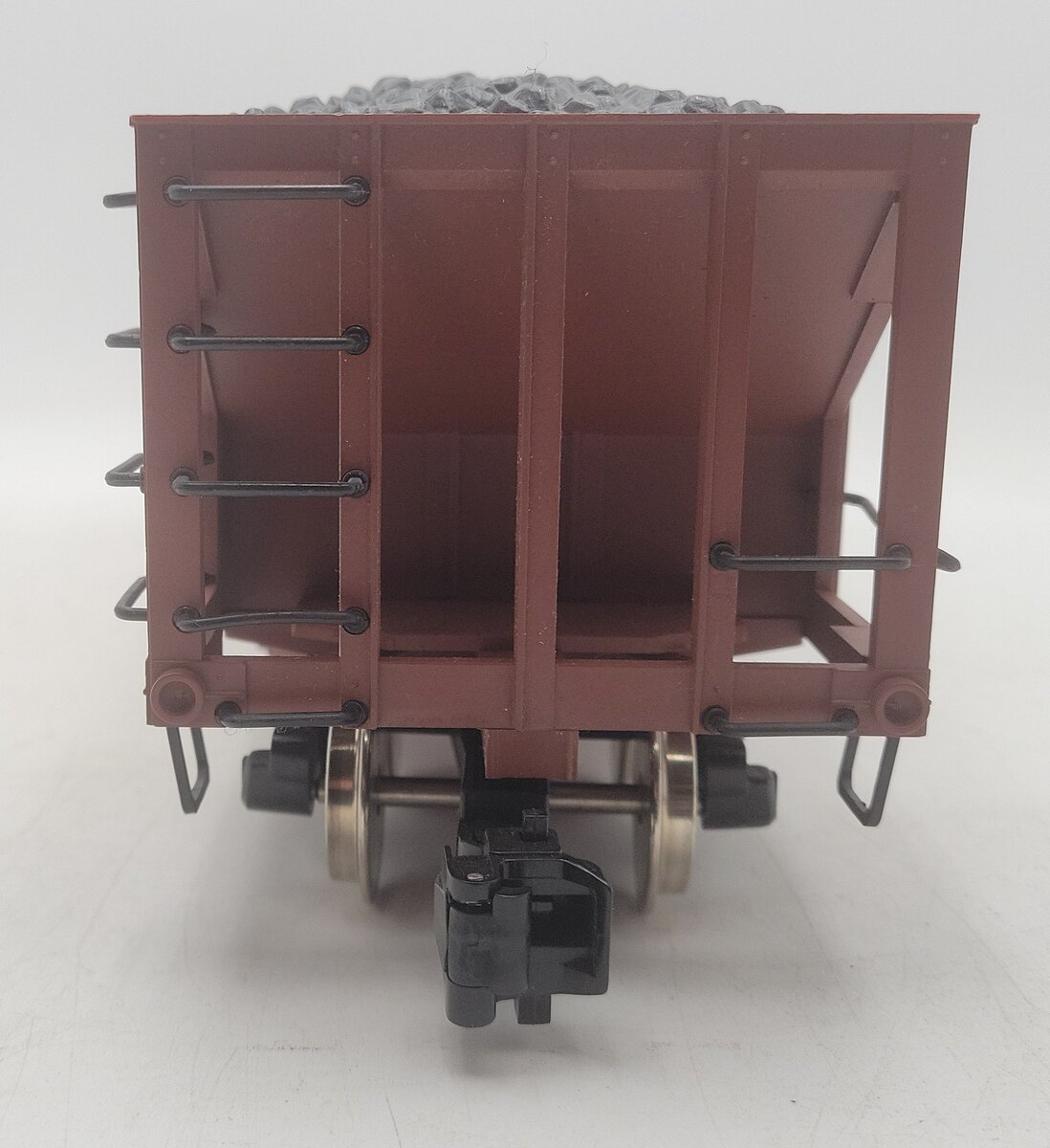Bachmann 98214 G Pennsylvania 3 Bay Hopper w/ Coal Load- Metal Wheels #675345 EX/Box