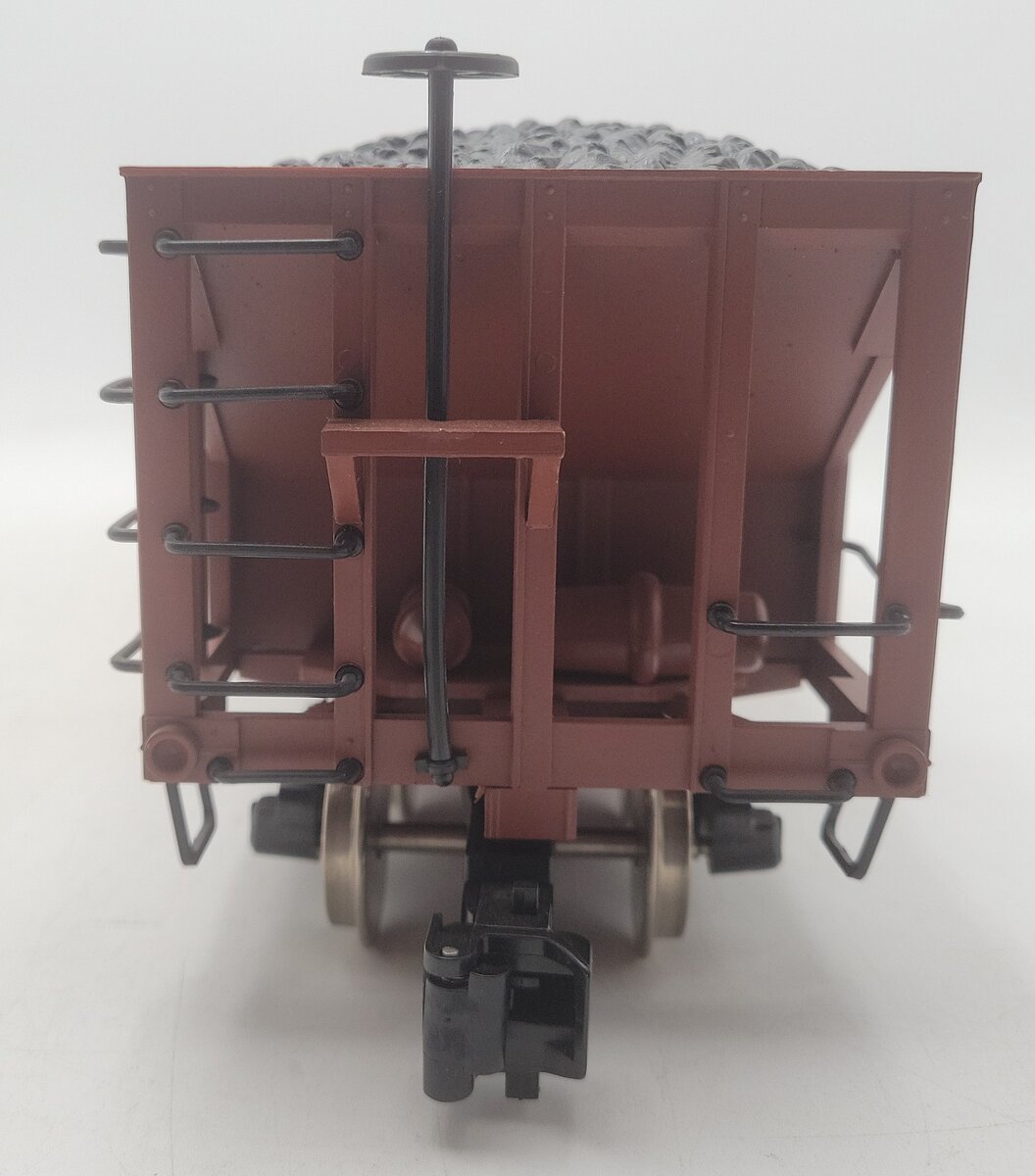 Bachmann 98214 G Pennsylvania 3 Bay Hopper w/ Coal Load- Metal Wheels #675345 EX/Box