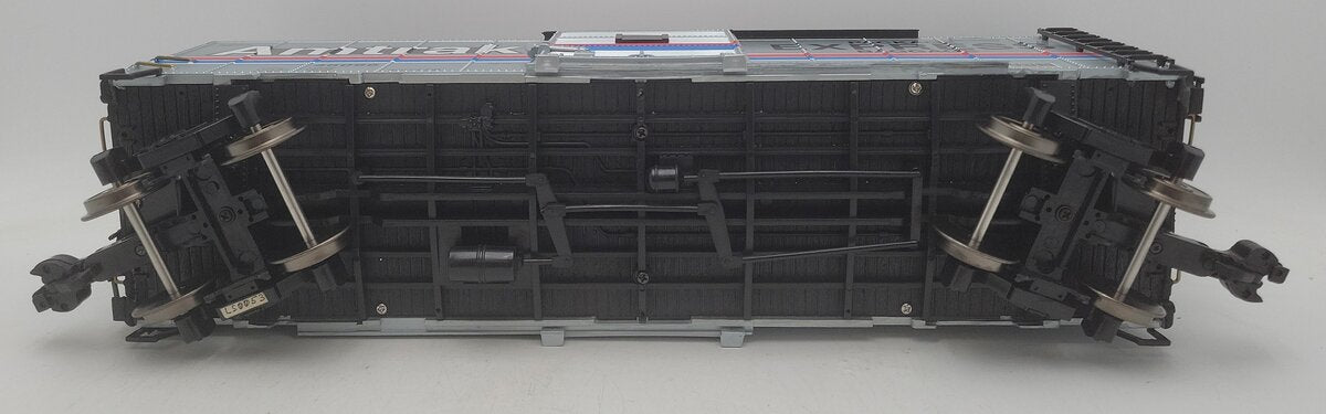 Aristo-Craft 46096 G Scale Amtrak Package & Express Steel Boxcar - Metal Wheels EX/Box