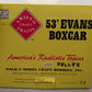 Aristo-Craft 50015 G Scale Railbox 53' Evans Boxcar EX/Box