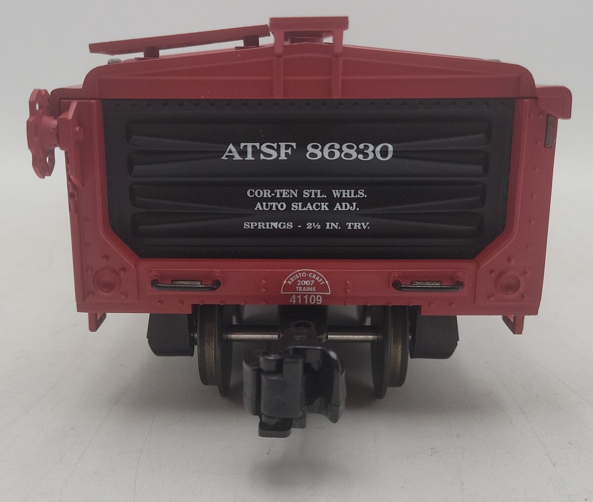 Aristo-Craft 41109 G Scale Santa Fe Covered Gondola #86830 EX/Box