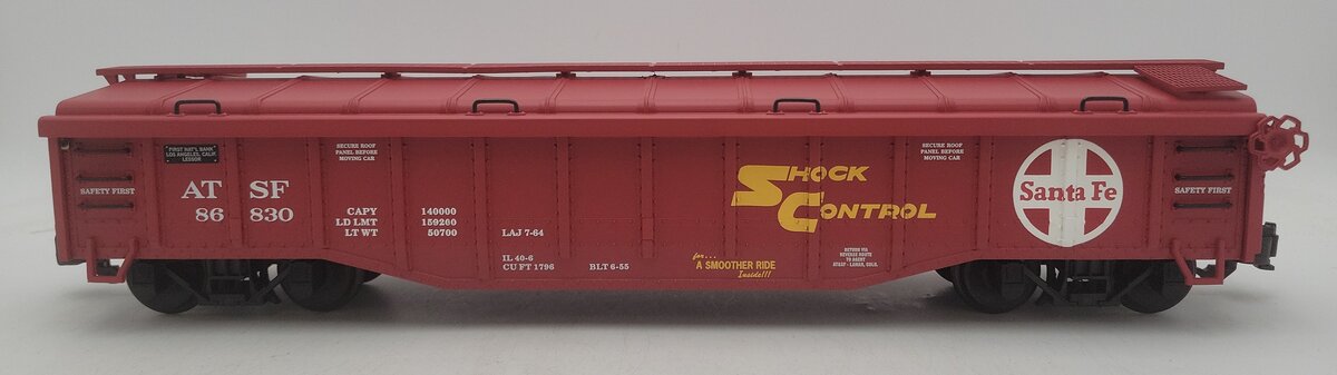 Aristo-Craft 41109 G Scale Santa Fe Covered Gondola #86830 EX/Box