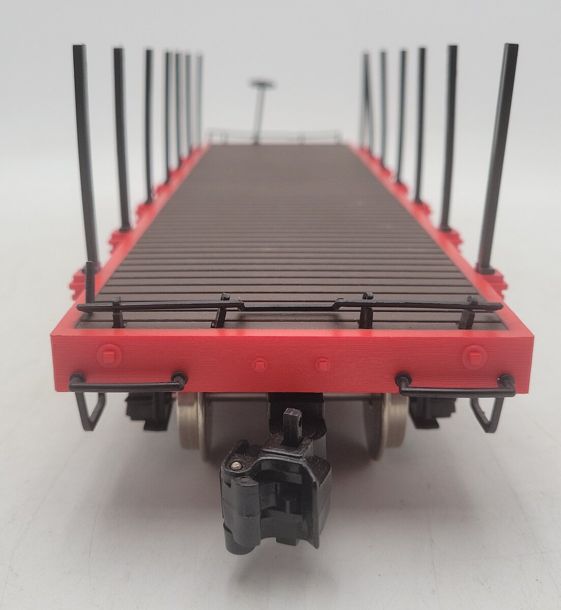 Bachmann 93502 G Santa Fe Flatcar w/ 5 Logs EX/Box