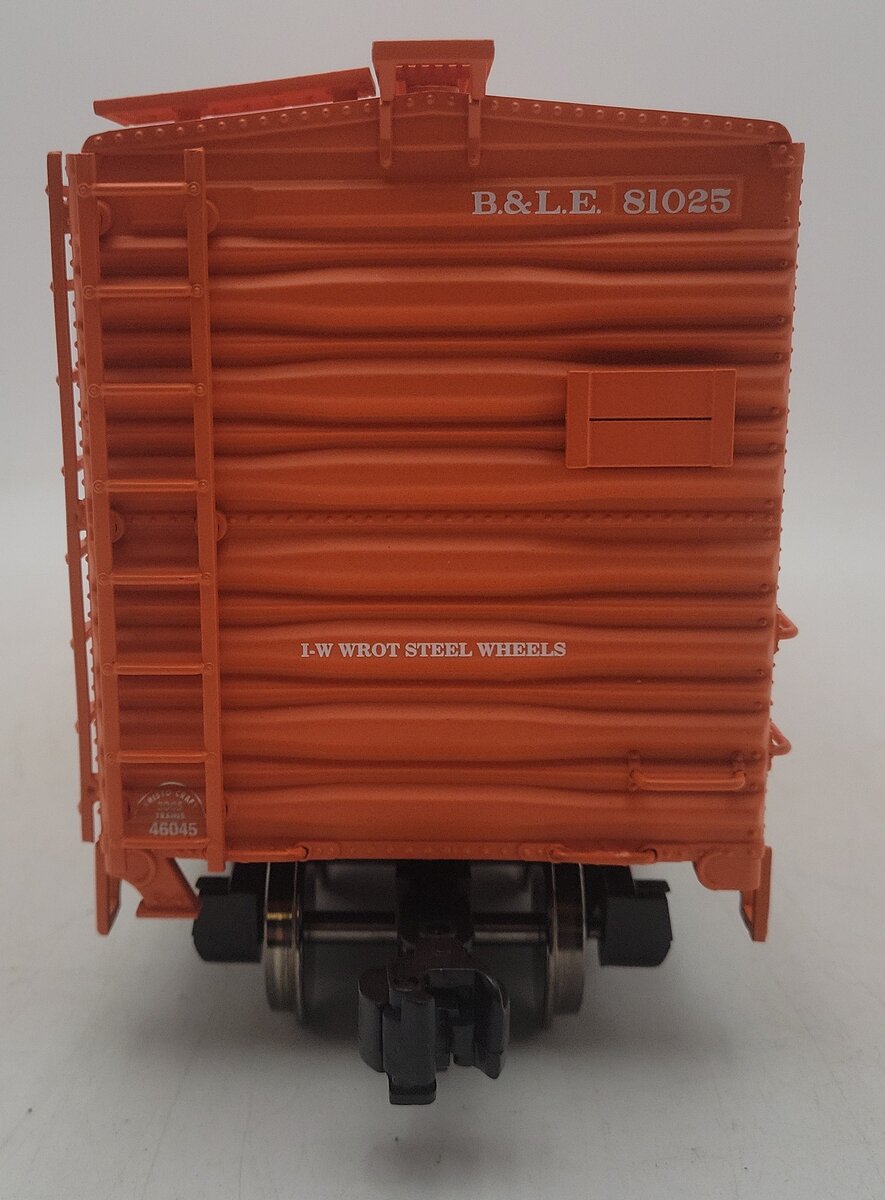 Aristo-Craft 46045 G Scale Bessemer & Lake Erie Steel Boxcar #81025 EX/Box