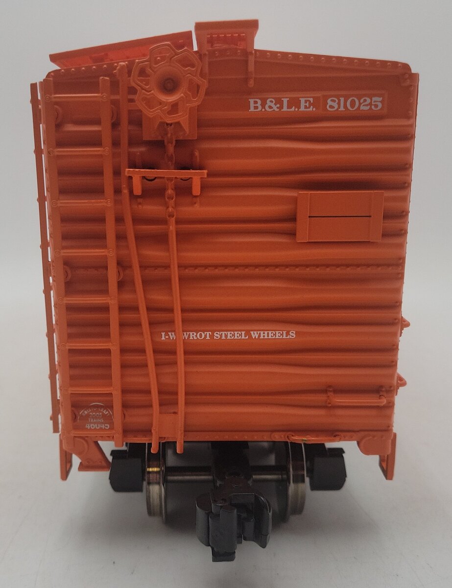 Aristo-Craft 46045 G Scale Bessemer & Lake Erie Steel Boxcar #81025 EX/Box