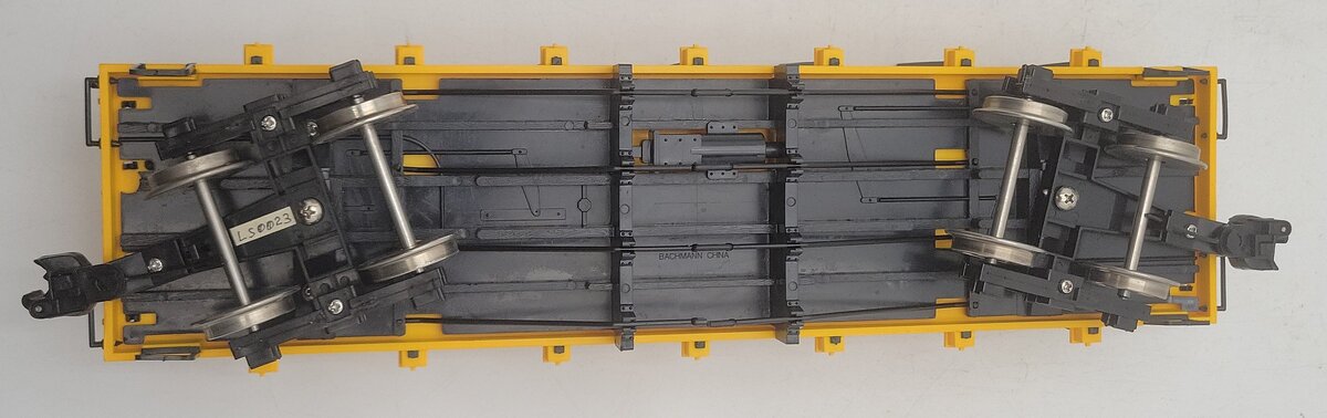Bachmann 93512 G Scale B&O Flat Car W/Logs #1525 EX/Box