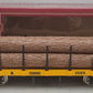 Bachmann 93512 G Scale B&O Flat Car W/Logs #1525 EX/Box