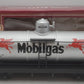 Bachmann 93435 G Scale Mobilgas Single Dome Tank Car #1443 EX/Box