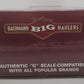 Bachmann 93435 G Scale Mobilgas Single Dome Tank Car #1443 EX/Box