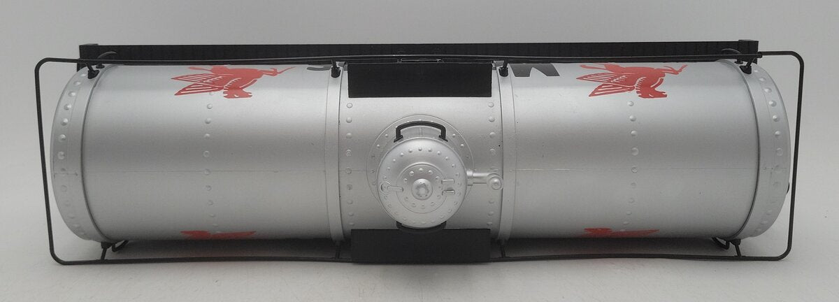 Bachmann 93435 G Scale Mobilgas Single Dome Tank Car #1443 EX/Box