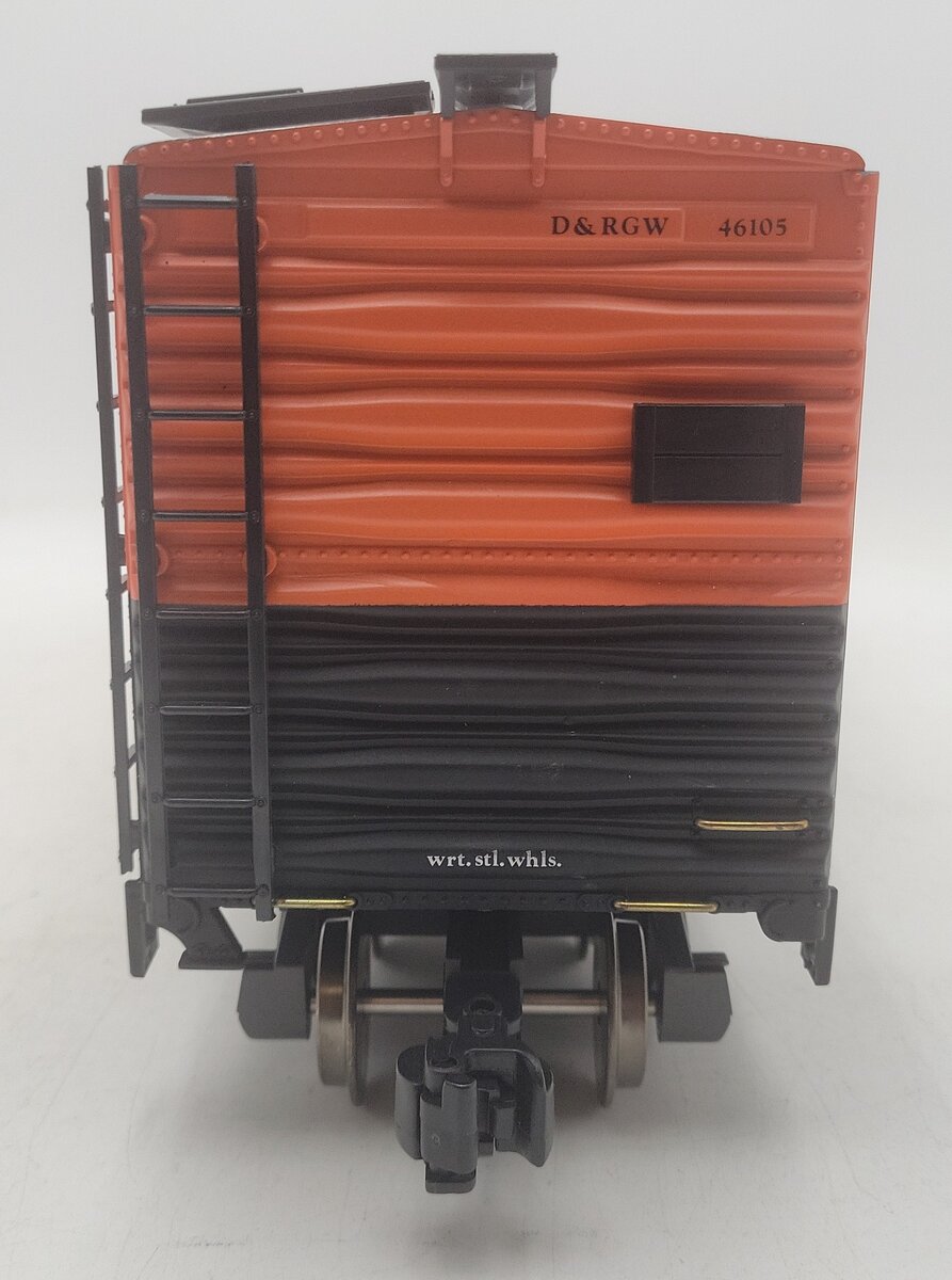 Aristo-Craft 46105 G Scale Denver & Rio Grand Western Stock Car (Metal Wheels) LN/Box