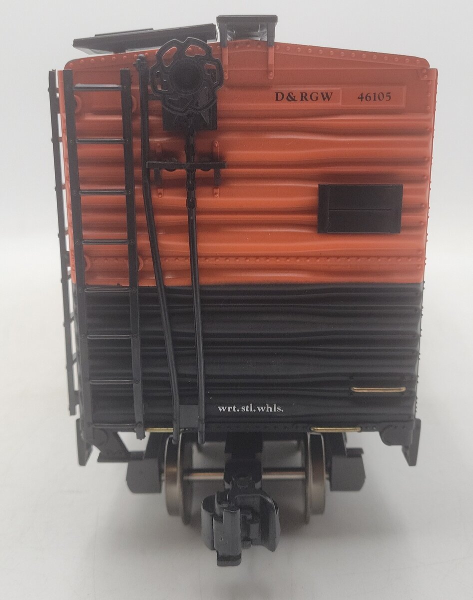 Aristo-Craft 46105 G Scale Denver & Rio Grand Western Stock Car (Metal Wheels) LN/Box