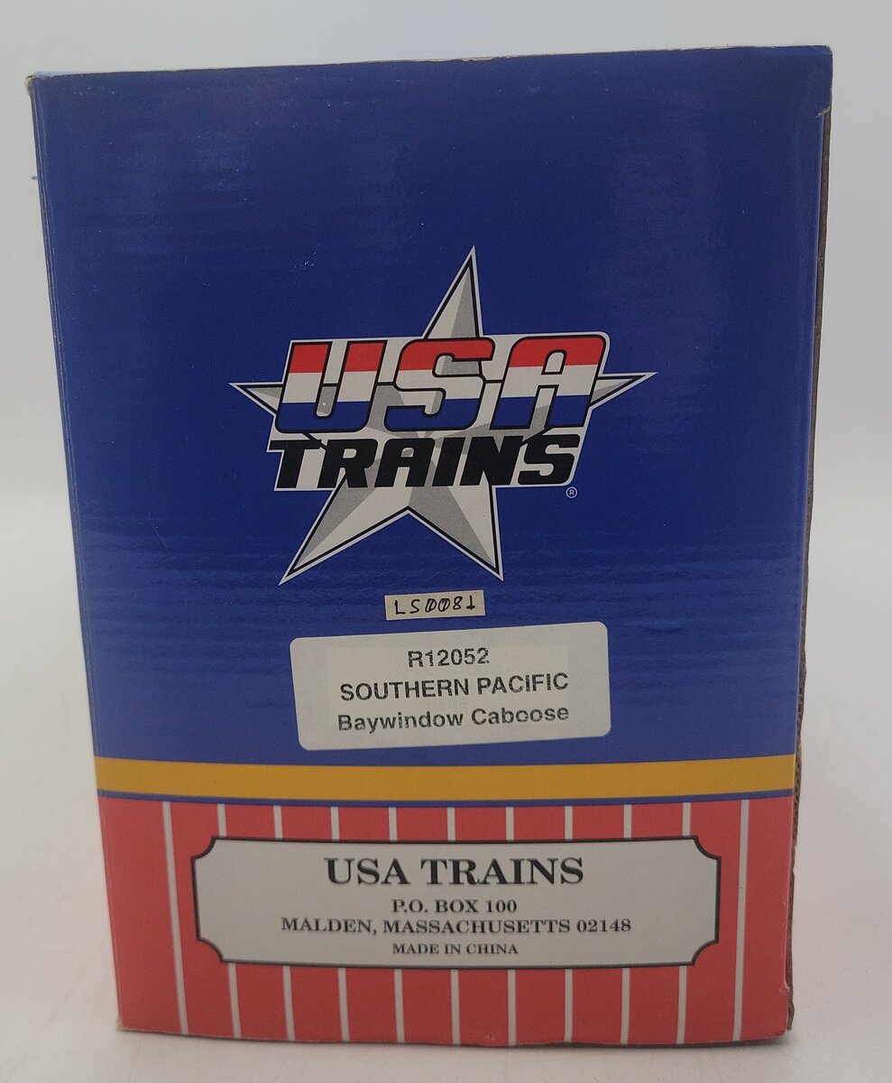 USA Trains R12052 G Southern Pacific Illuminated Bay Window Caboose EX/Box