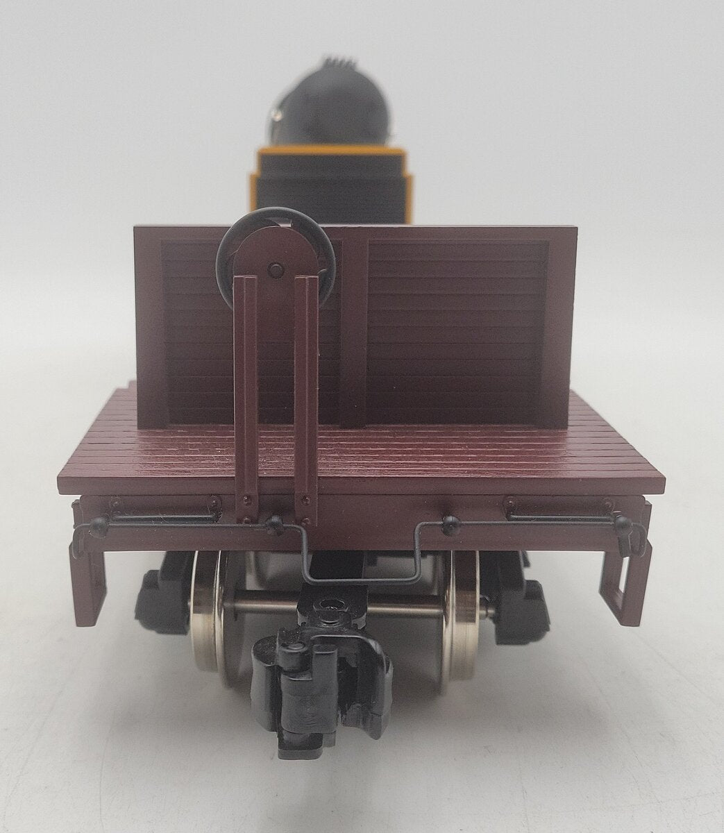 USA Trains R17330 G Southern Pacific Depressed Center Flat Car with Searchlight EX/Box