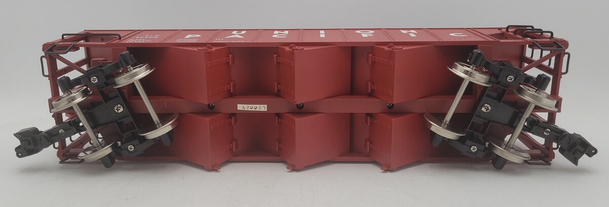Bachmann 98201 Union Pacific 3 Bay Hopper #37199 w/Coal Load w/Metal Wheels EX/Box