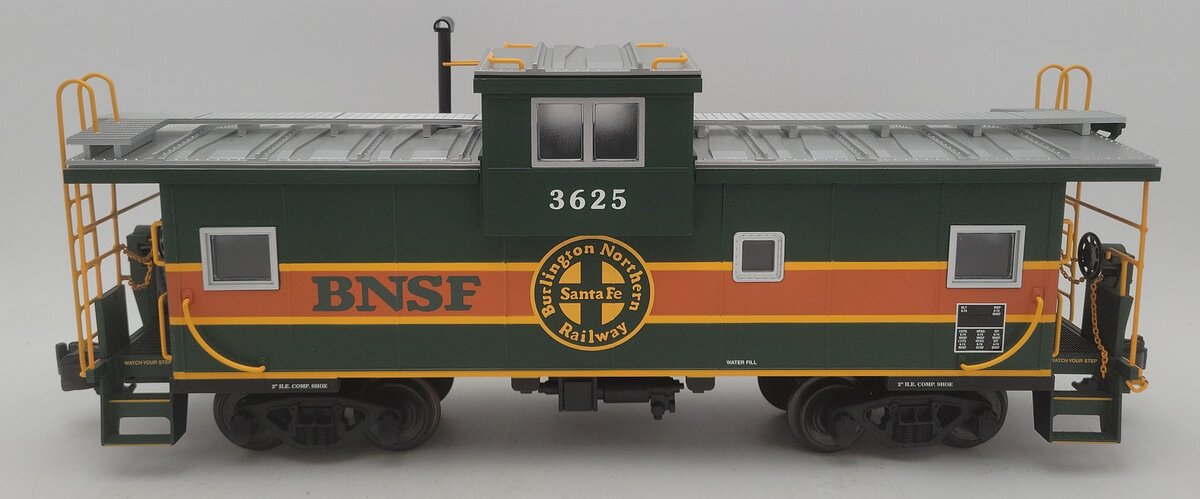 USA Trains R12111 G Burlington Northern Santa Fe Extended Vision Caboose #3625 EX/Box