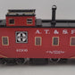 Aristo-Craft 42106 G Scale Santa Fe REA Caboose #42106 VG/Box