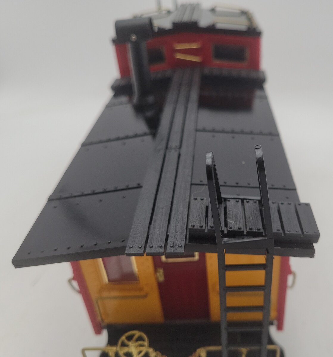 Aristo-Craft 42106 G Scale Santa Fe REA Caboose #42106 VG/Box