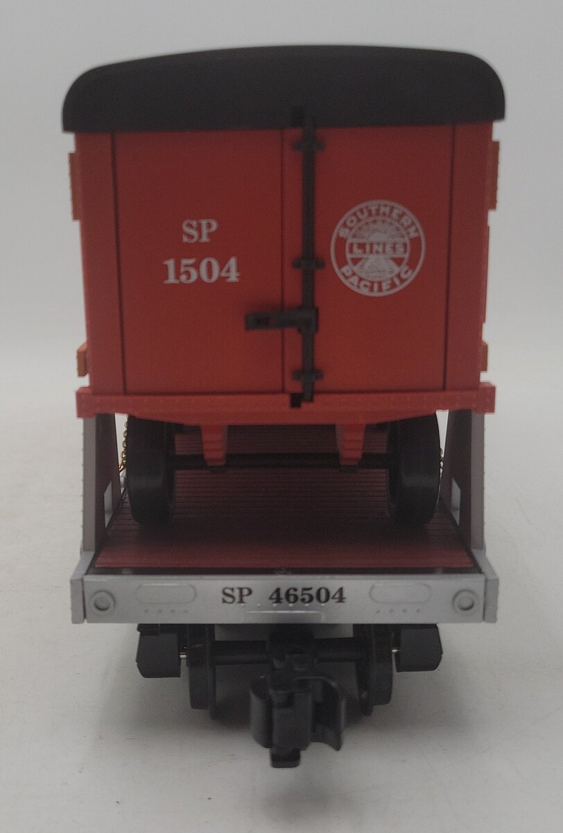 Aristo-Craft 46504 G Scale Southern Pacific Piggyback Flatcar #1504 EX/Box