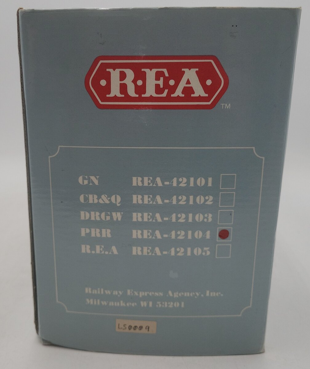 Aristo-Craft 42104 PRR "Eastern Region" N5G Lighted Caboose #42104 - Metal Wheel EX/Box