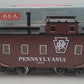 Aristo-Craft 42104 PRR "Eastern Region" N5G Lighted Caboose #42104 - Metal Wheel EX/Box