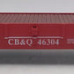 Aristo-Craft 46304 G Scale Chicago Burlington & Quincy Burlington Flatcar EX/Box