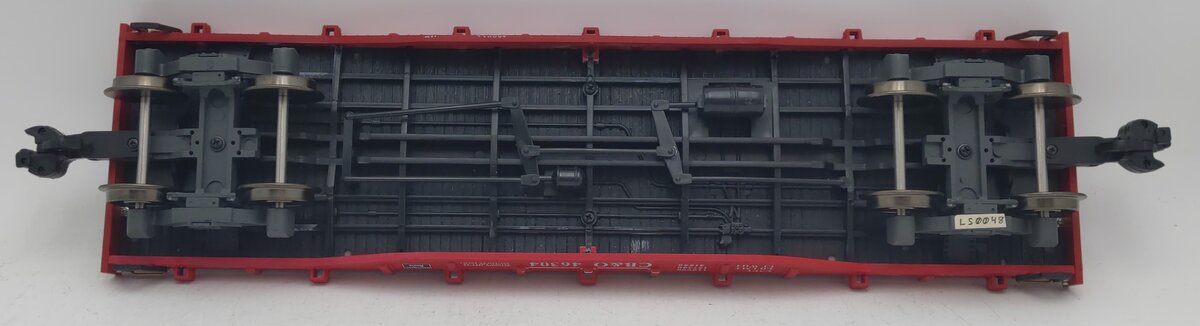 Aristo-Craft 46304 G Scale Chicago Burlington & Quincy Burlington Flatcar EX/Box