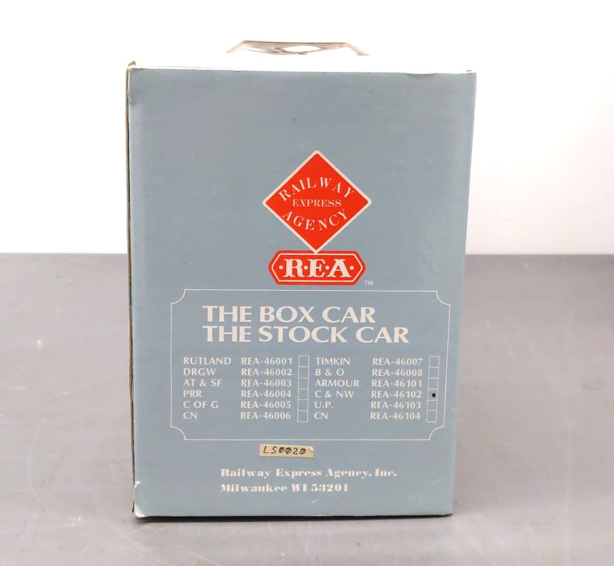 Aristo-Craft 46102 G Scale Chicago and Northwestern Cattle Car EX/Box