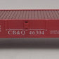 Aristo-Craft 46304 G Scale Chicago Burlington & Quincy Burlington Flatcar EX/Box