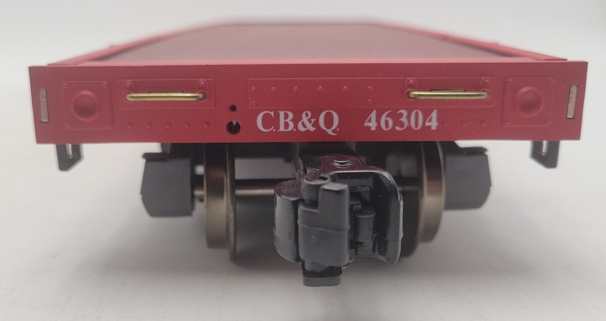 Aristo-Craft 46304 G Scale Chicago Burlington & Quincy Burlington Flatcar EX/Box