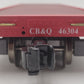 Aristo-Craft 46304 G Scale Chicago Burlington & Quincy Burlington Flatcar EX/Box