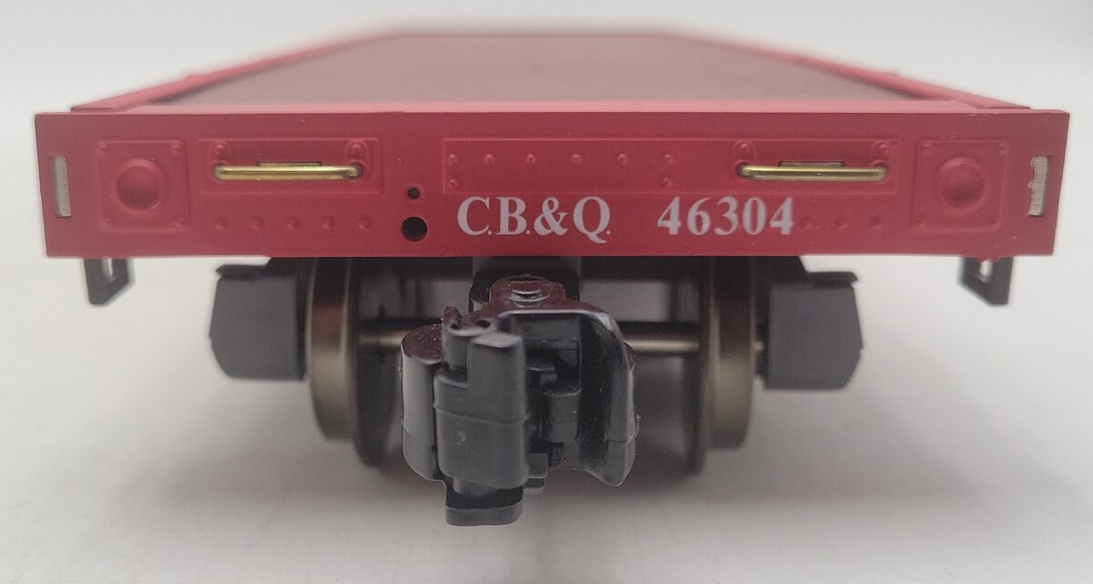 Aristo-Craft 46304 G Scale Chicago Burlington & Quincy Burlington Flatcar EX/Box