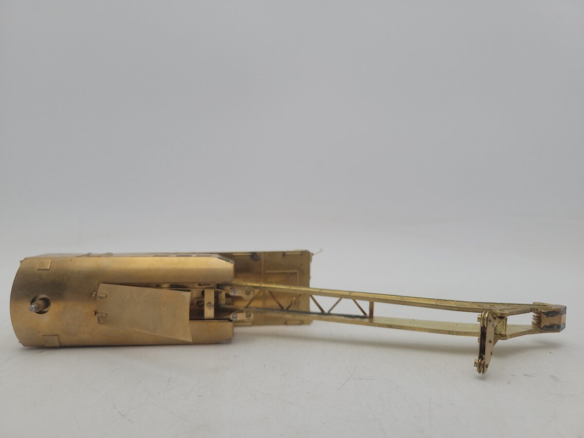 HO Scale BRASS Undecorated Crane Car VG