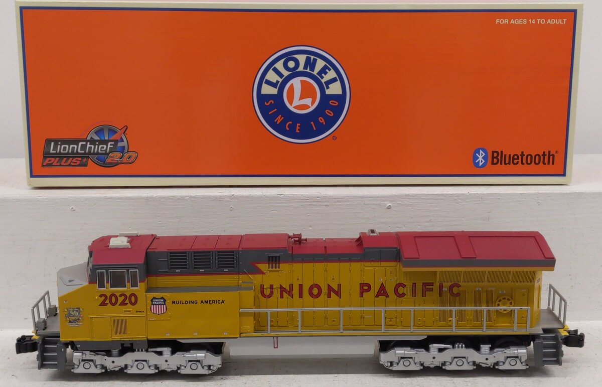 Lionel 2001110 O Union Pacific LCCA 50th Anniversary ET44AC Diesel #2020 EX/Box