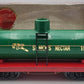 Kalamazoo 1885-0 G Scale St. Nicks Nectar 1990 Christmas Tank Car EX/Box