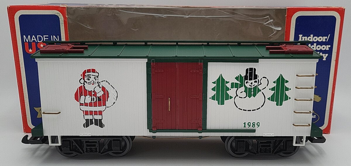 Kalamazoo G Gauge 1989 Christmas Limited Edition Reefer Car EX/Box