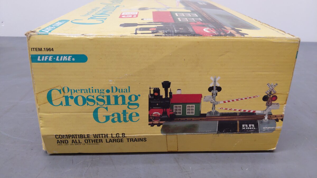 Life Like 1964 G Dual Operating Crossing Gate VG/Box