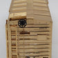MTH 20-93190 O Gauge TCA 50th Anniversary 18k Gold Box Car EX/Box