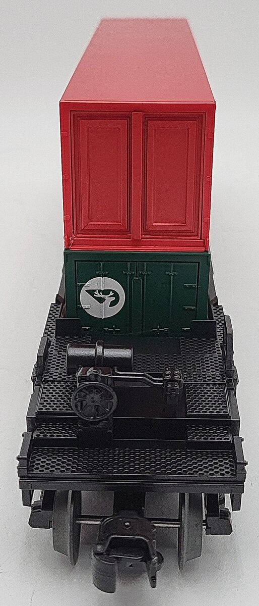 Lionel 2328350 O Christmas Graffiti Maxi-Stack with Container Load LN/Box