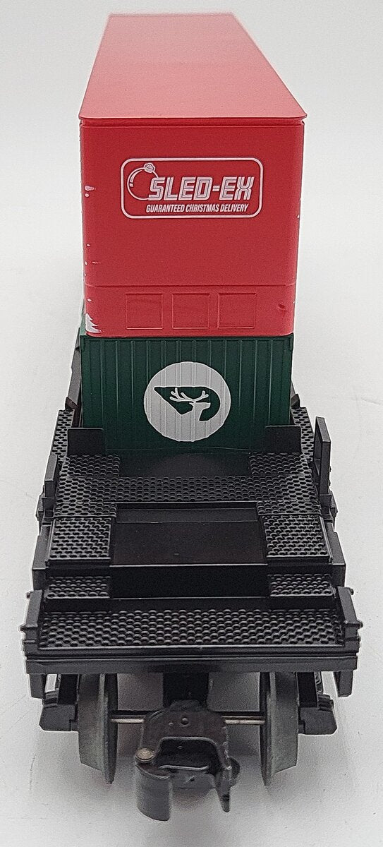Lionel 2328350 O Christmas Graffiti Maxi-Stack with Container Load LN/Box