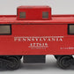 Lionel 2457 (Var. IV) Vintage O Pennsylvania Red Tinplate Caboose #477618 VG