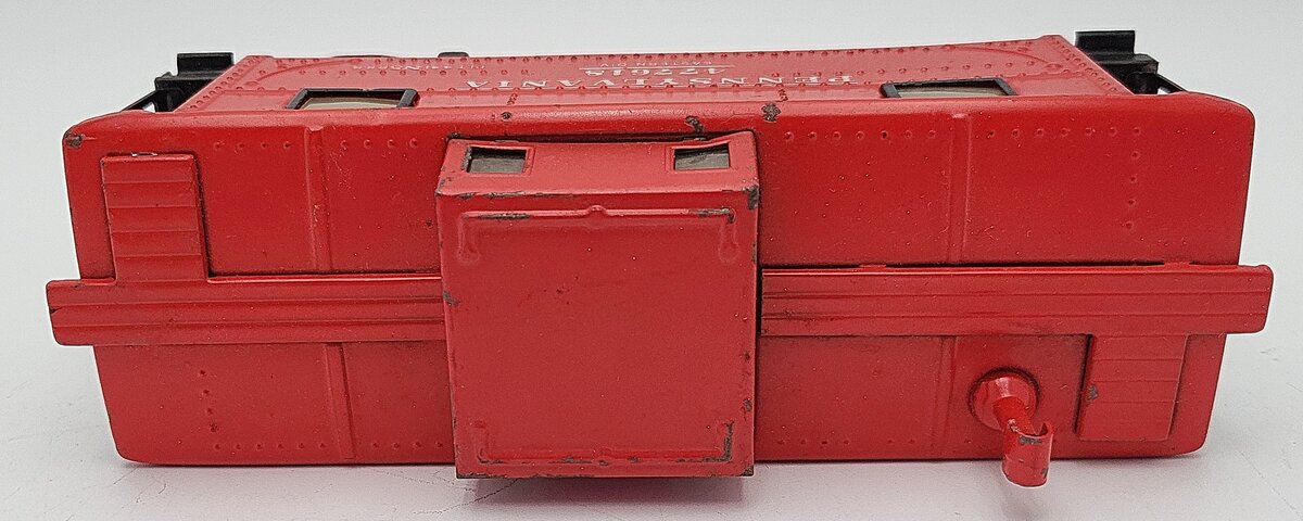 Lionel 2457 (Var. IV) Vintage O Pennsylvania Red Tinplate Caboose #477618 VG