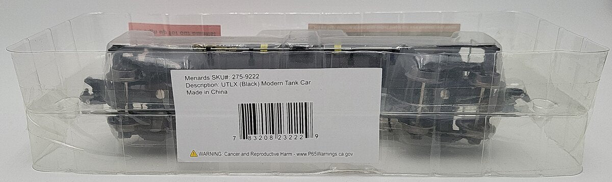 Menards 275-9222 O UTLX Modern Tank Car NIB