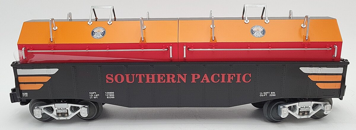 Lionel 2401300 O LCAA Southern Pacific Gondola w/ Coil Covers LN/Box