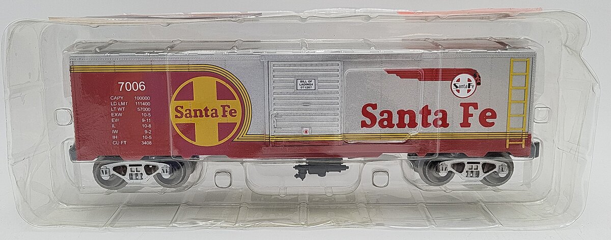 Menards 279-4540 O Gauge Santa Fe Box Car NIB
