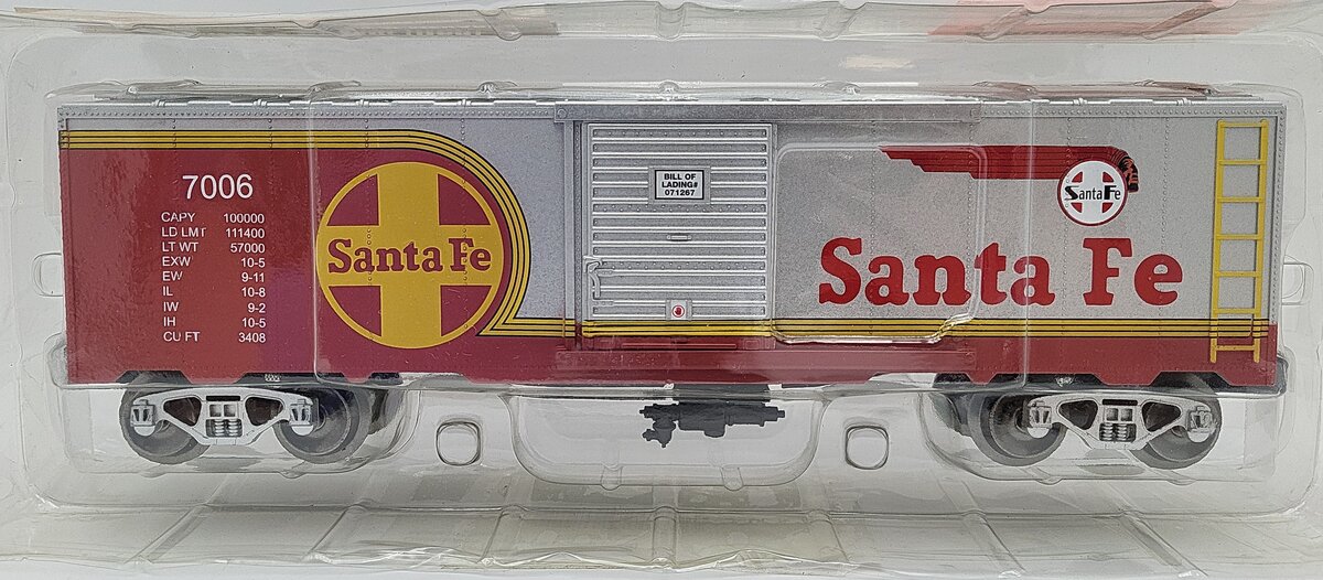 Menards 279-4540 O Gauge Santa Fe Box Car NIB