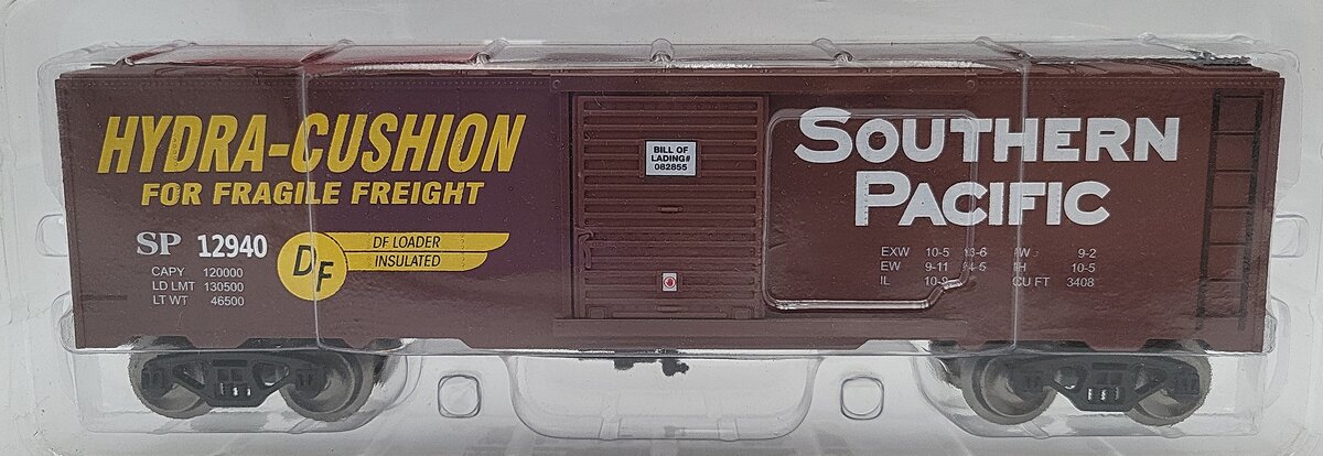 Menards 279-5339 O Southern Pacific Hydra-Cushion Boxcar #12940 NIB