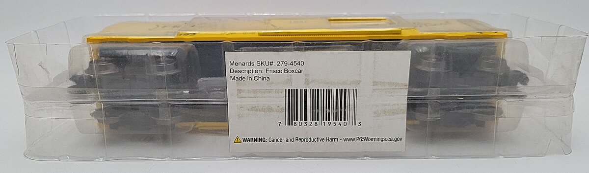 Menards 279-4540 O Gauge SL-SF Frisco Boxcar NIB